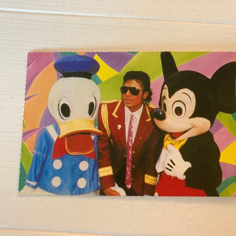 Disney postkort michael jackson!