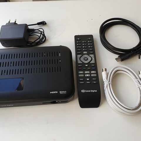 HD 2840-C boks, for bruk i Telenor/Canal Digital nett. #tv i rom 2/barnerom
