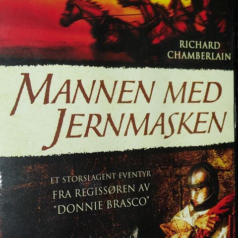 DVD.MANNEN MED JERNMASKEN 1977.SME-233.