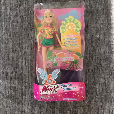 Winx Club dukke (Stella) og Barbie dukke(gutt) til salgs