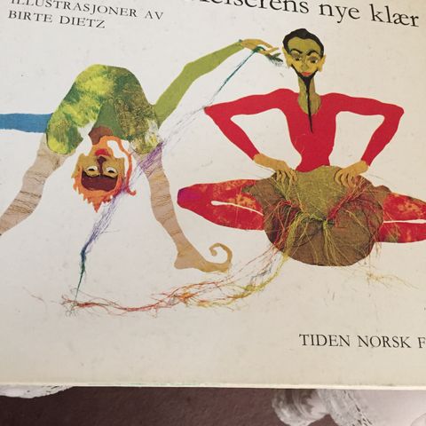 Keiserens nye klær.   H. C. Andersen.  Eventyrbok