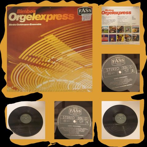 VINTAGE/RETRO LP-VINYL "BIMBOS ORGELEXPRESS 1970"