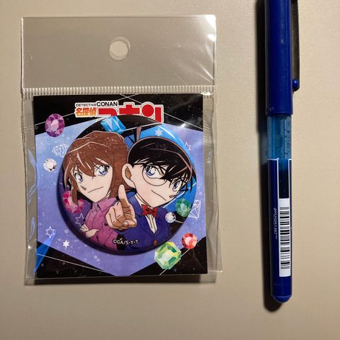 Anime Manga Meitantei Detective Conan Can Pin Button - Ai Haibara Conan Edogawa