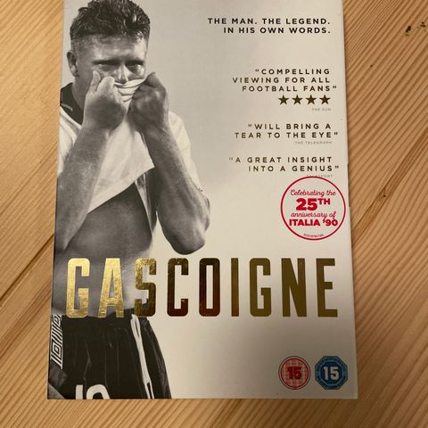 Gascoigne «Gazza» Dokumentar DVD