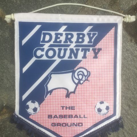 Derby County - vintage vimpel