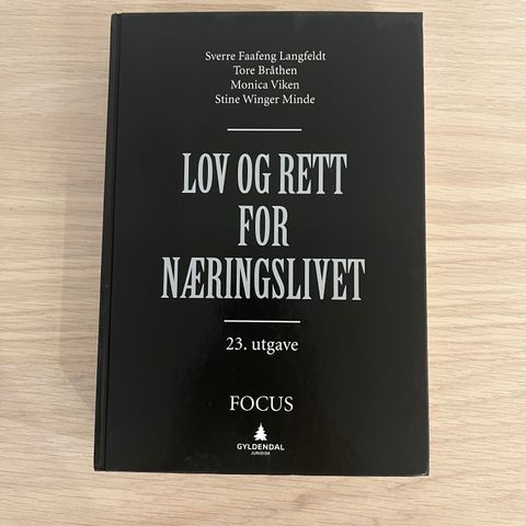 Lov og rett for næringslivet