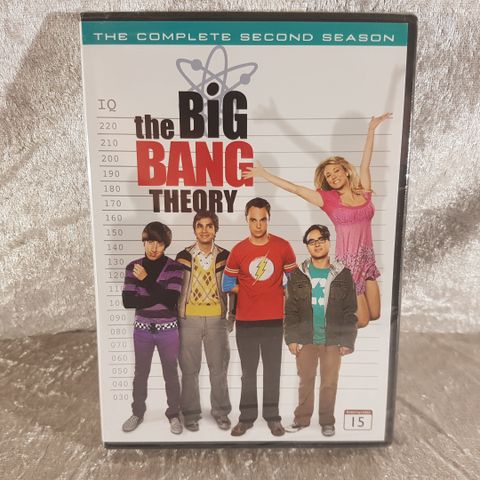 The Big Bang Theory sesong 2 DVD ny forseglet norsk tekst