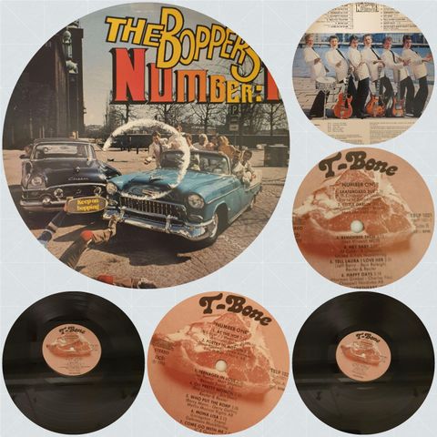 VINTAGE/RETRO LP-VINYL "THE BOPPERS/NUMBER : 1 - 1978"