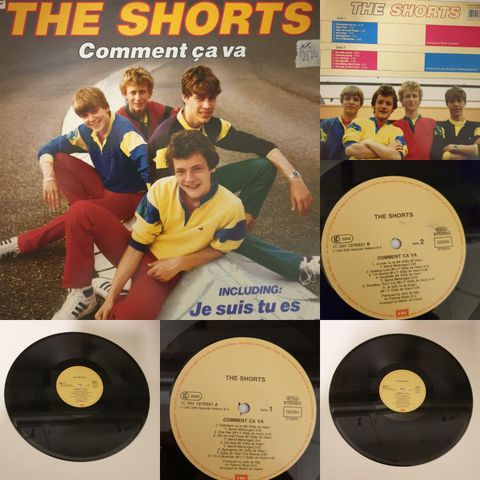VINTAGE/RETRO LP-VINYL "THE SHORTS/COMMENT CA VA 1983"