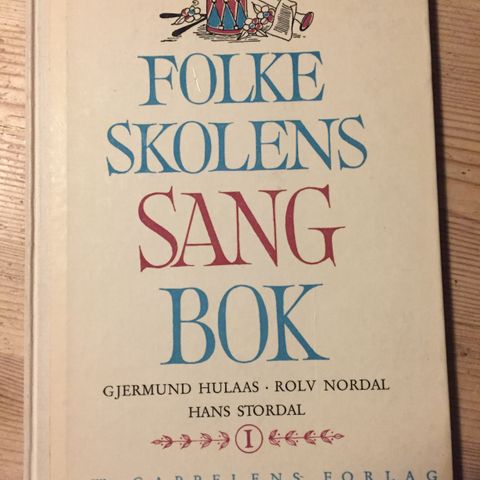 Folkeskolens Sangbok. Utgitt 1961