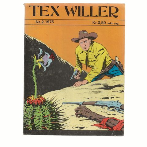 Tex Willer nr. 2 1975 Meget pen . F.