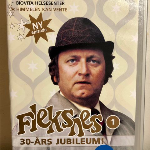 Fleksnes  #1   -  30-års Jubileum ( UÅPNET ) 🔥Forseglet VHS