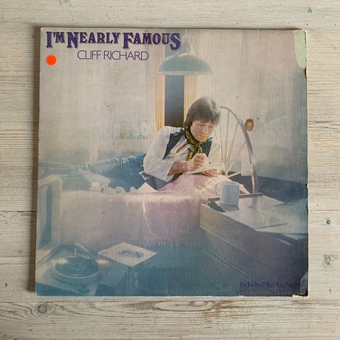 Cliff Richard – I'm Nearly Famous LP