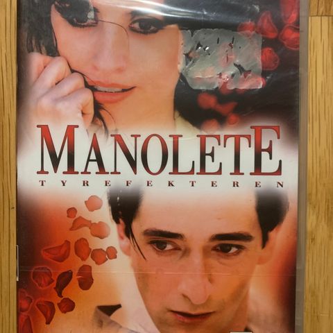 Manolete (ny i plast), norsk tekst
