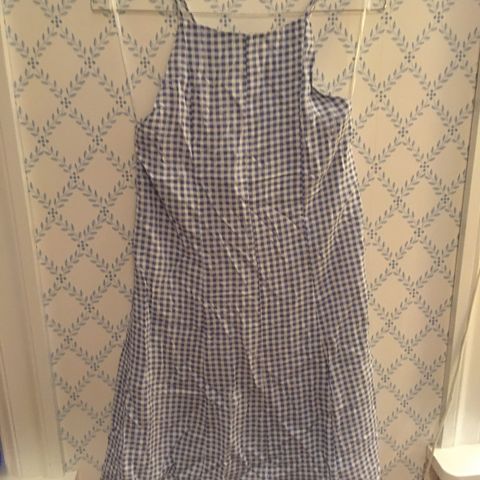 Gingham kjole