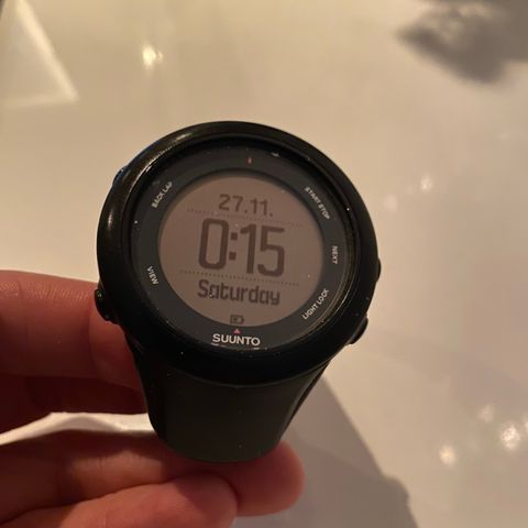 Suunto ambit3 sport med lader og pulsbelte