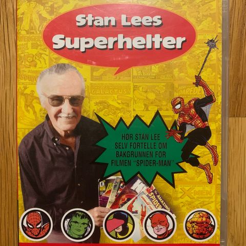 Stan Lees Superhelter (norsk tekst)