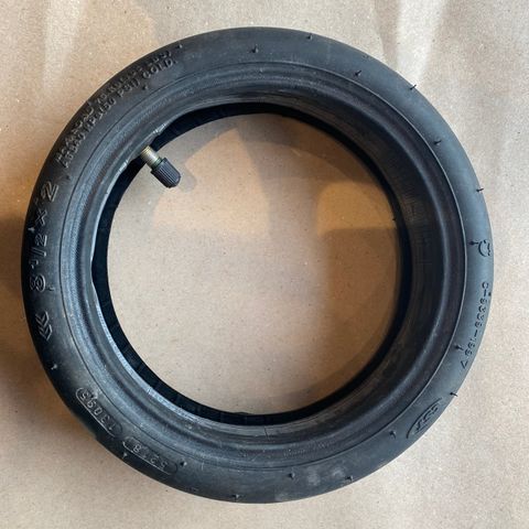 Dekk og slange til elsparkesykkel E-wheels E2S  8  1/2  x2