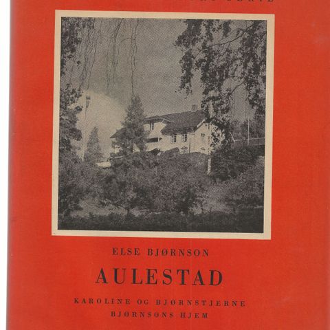 Kunst og kulturs serie Else Bjørnson AULESTAD ,Innb.med omslag