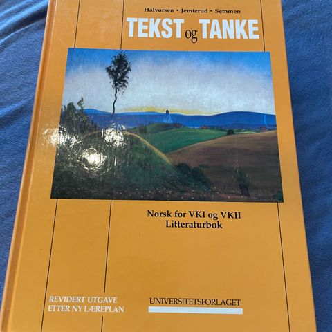 Tekst og Tanke - Norsk Litteraturbok for Videregående Skole VK I & VK II,,,