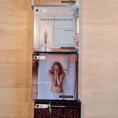 Lydbøker Lars Kepler