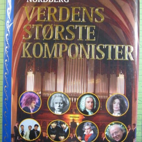 Norsk Fakta Forlag (2002)- Verdens største komponister - Ekstra fin bok