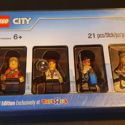Lego City 4stk Figurer,  uåpnet eske