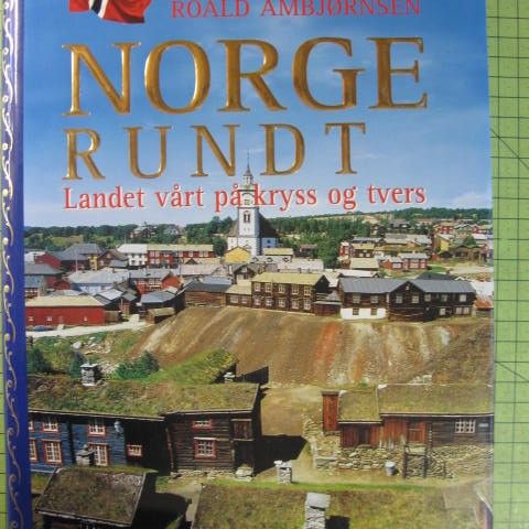 Norsk Fakta Forlag (1996) Norge rundt - Ekstra fin bok. Se bilder!