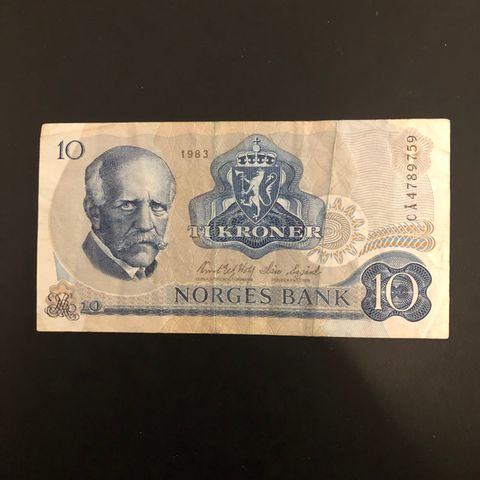 10 kr 1983, utgave 5 CÅ (192M)