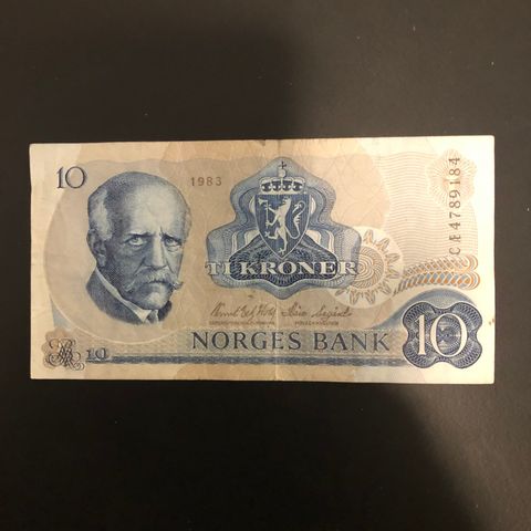 10 kr 1983, utgave 5 C1 (194M)