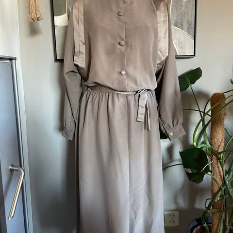 Vintage Elinette Design kjole (L)