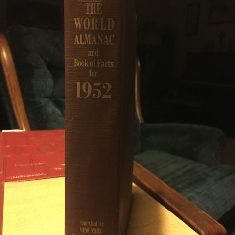 : The World almanac and book of facts 1952