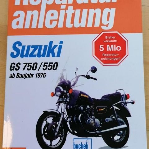 Suzuki GS verkstebok.