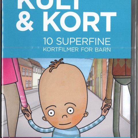 Kult & Kort - 10 superfine kortfilmer for barn - DVD