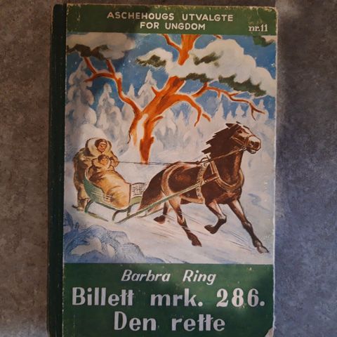 Barbra Ring - Billett mrk . 286 Den rette