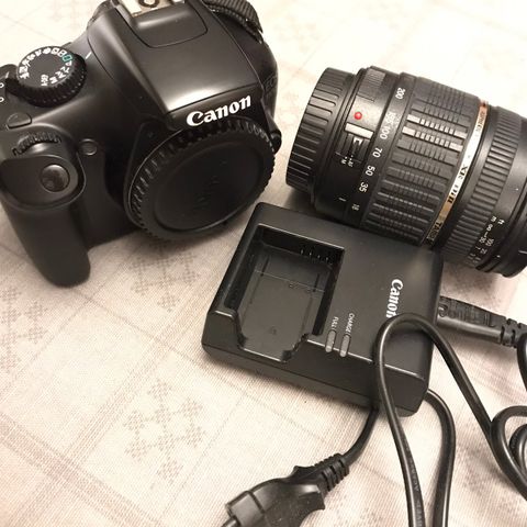 Canon EOS 1100D speilreflekskamera selges