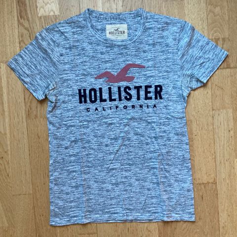 Hollister t-skjorte , gråmelert, XS