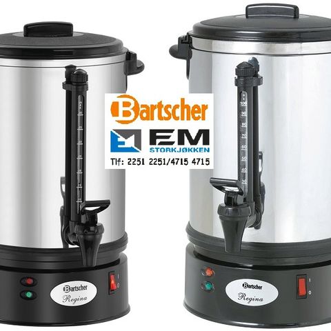 BARTSCHER Kaffetrakter Regina Plus 40T/90T FRA EM STORKJØKKEN AS