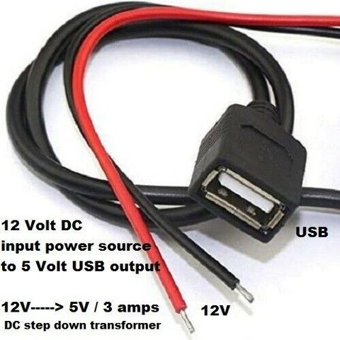 12V USB adapter