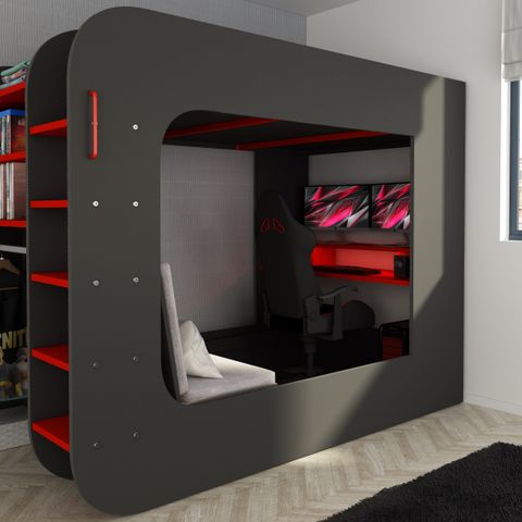 Gamer ULTIMATE loftseng 120×200 - - BLACK NOVEMBER!