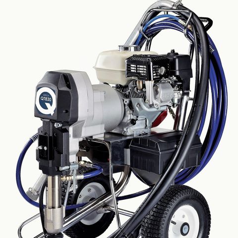 Malingssprøyte med Honda-motor: QTech QT830 lagertømming kr.35000 i rabatt!