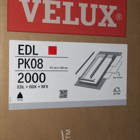 VELUX EDL PK08 94x140cm