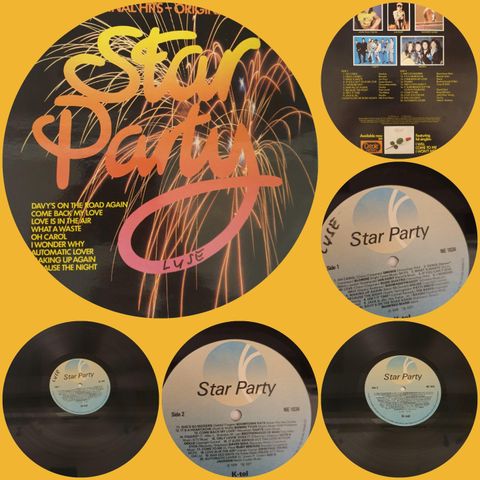 VINTAGE/RETRO LP-VINYL "STAR PARTY 1978"