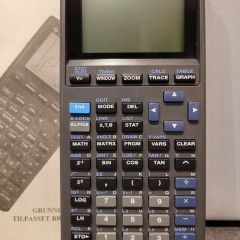 GRAFISK - KALKULATOR - TEXAS INSTRUMENTS - TI-82 - 1993