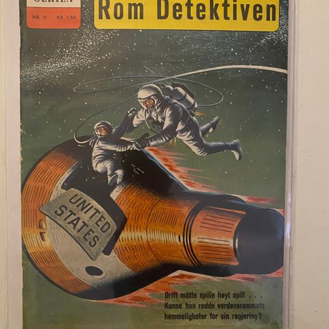 Detektivserien - nr 11 - Rom Detektiven  (1963)