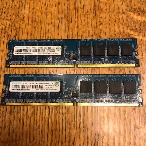 ddr2 1gb ramaxel