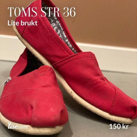 sko fra Toms str 36