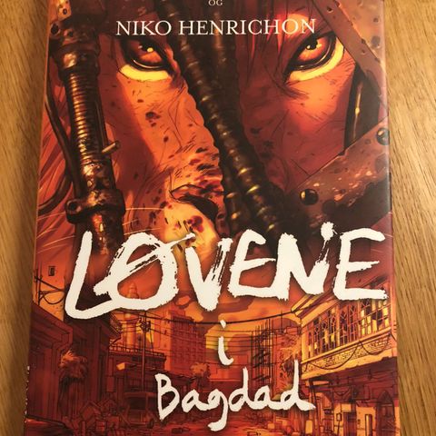 tegneserie roman: løvene i Bagdad ( hard cover)