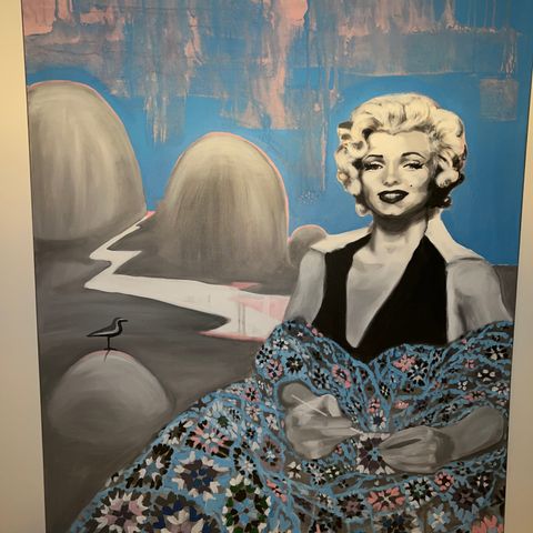 Marilyn Monroe original akryl