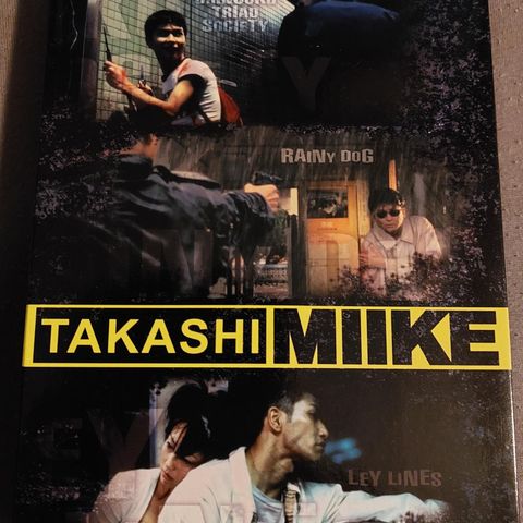 Black Society Trilogy DVD av Takashi Miike